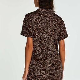 hunkemoller Printed Button-Down Lounge Top image 2