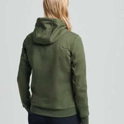 superdry Code Tech Softshell Zip-Front Hooded Jacket image 2