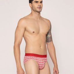 john players Men Geometric Print Briefs image 2