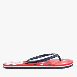 frisbee Graphic Print Thong-Strap Flip-Flops image 2