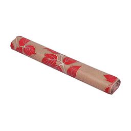 kuber industries Leaf Print Wardrobe Shelf Mat Roll image 2