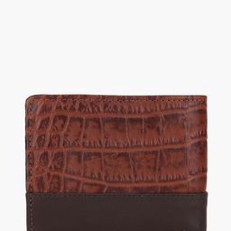 hidesign Reptilian Pattern Leather Bi-Fold Wallet image 2
