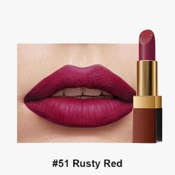 charmacy milano Soft Satin Matte Lipstick - Rusty Red No. 51 image 2