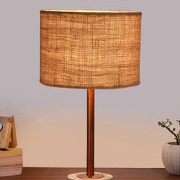 devansh Table Lamp with Jute Shade image 2