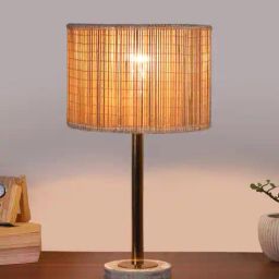 devansh Bamboo LED Table Lamp image 2