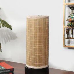 devansh Table Lamp with Bamboo Shade   image 2