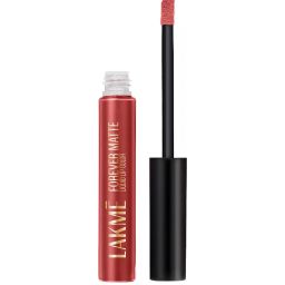 lakme Forever Matte Liquid Lipstick Lasts for 16 Hrs - Coral Sense image 2