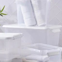 home centre Omnia Secure Polypropylene Storage Box with Lid image 2