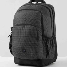 wiki Unisex Checked Backpack with Adjustable Straps image 2