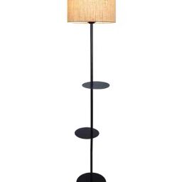 homesake Round Floor Lamp with Shade image 2