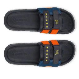 chupps Men Regular Fit Slides with Velcro Accent image 2