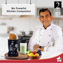 wonderchef Nutri-Blend Bolt Mixer-Grinder with E-recipe Book by Chef Sanjeev Kapoor image 2