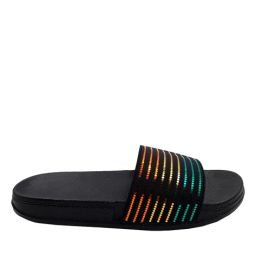 kapani fashion Embellished Slip-On Slides image 2
