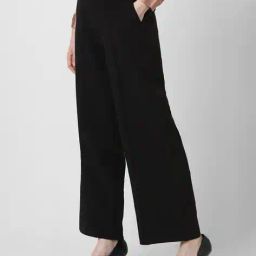 van heusen Flat Front Straight Fit Trousers with Fixed Waist image 2