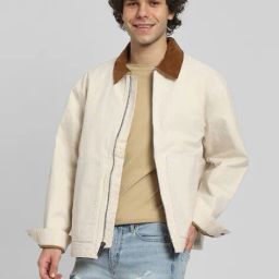 american eagle Men Regular Fit Jacket with Zip-Front image 2