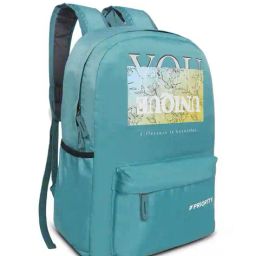 priority Typographic Print Backpack with Adjustable Strap image 2