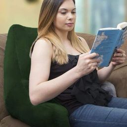 pumpum Backrest Reading Pillow with Arms image 2
