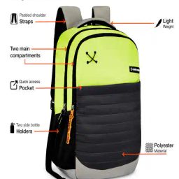 nasher miles Coding Laptop Backpack with Raincover - 31 L image 2