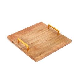 duli Multipurpose Square Tray Platter Board image 2
