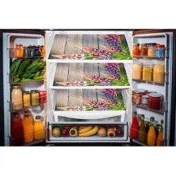 revexo Set of 3 Floral Print Fridge Mats image 2