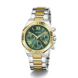 guess Chronograph Watch with Push-Button Clasp Closure image 2