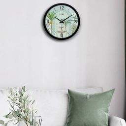 random Printed Round Wall Clock image 2