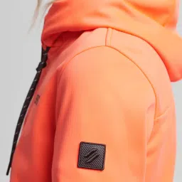 superdry Code Tech Softshell Zip-Front Hooded Jacket image 3