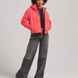 superdry Code Tech Crop Softshell Jacket image 3