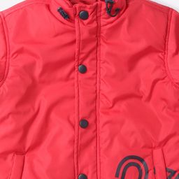 yb dnmx Numeric Print Button-Down Jacket image 3