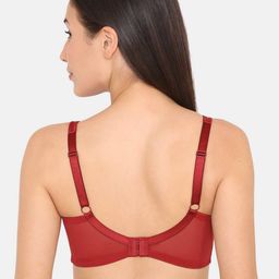 zivame Double Layered Non-Wired Non-Padded Full Coverage Minimiser Bra image 3