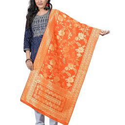 monjolika fashion Embellished Dupatta image 3