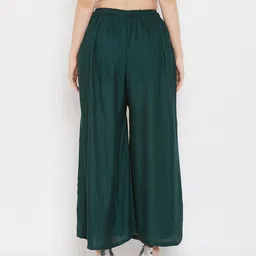 clora creation Pack of 2 Palazzos with Drawstring Waist image 3