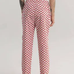 snitch Geometric Print Pyjamas with Insert Pockets image 3