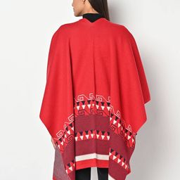 american eye Geometric-Knit Open-Front Shrug image 3