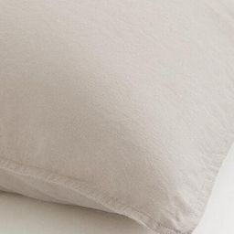 h&m Washed Linen Square Pillow Case 50" X 70" image 3