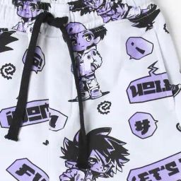 yousta Boys Graphic Print Regular Fit Shorts image 3