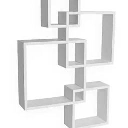 usha shriram Set of 4 Square Shaped Shelves image 3