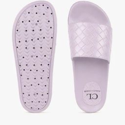 carlton london Slides with Basket Weave Pattern image 3