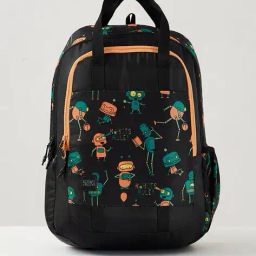 wiki Unisex Robot Print Backpack image 3