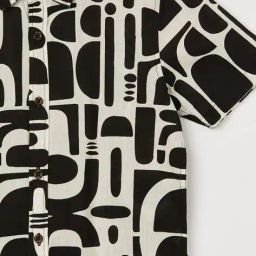 fame forever by lifestyle Abstract Print Regular Fit Shirt image 3
