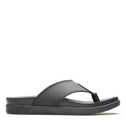 michael angelo Men Flip Flops with Faux Leather Upper image 3