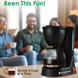 wonderchef Swift Brew Coffee Machine with Push Button image 3