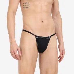 la intimo Men G-String Briefs with Elastic Waistband image 3