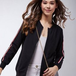 miss chase Zip-Front  Bomber Jacket image 3