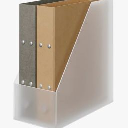 muji Polypropylene Wide A4 Box File Stand image 3