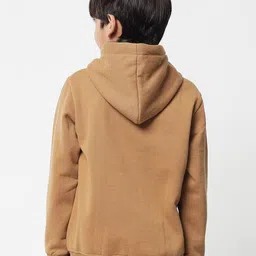 nick & jones Zip-Front Hoodie with Split-Kangaroo Pockets image 3
