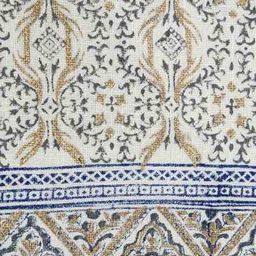 design gaatha home living Hand Block Printed Linen Table Runner image 3