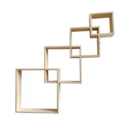 muren Combo of 4 Square Shelves image 3