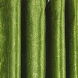 cortina eyelet curtain Set of 2 Leaf Print Eyelet Window Curtains image 3
