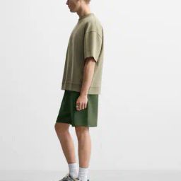 mischief monkey Men Regular Fit Bermudas with Drawstring Waist image 3